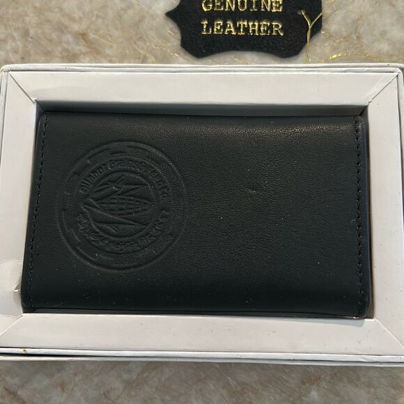 Black Leather Key Holder NIB - Picture 3 of 4
